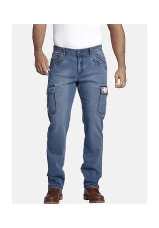 JAN VANDERSTORM Tiefbundjeans DOMARR Blau 2 JAN VANDERSTORM Tiefbundjeans DOMARR Blau – Bild 2