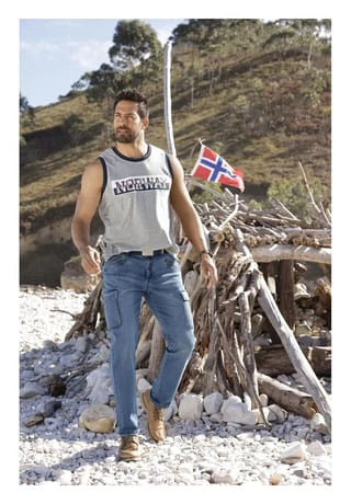 JAN VANDERSTORM Tiefbundjeans DOMARR Blau 6 JAN VANDERSTORM Tiefbundjeans DOMARR Blau – Bild 6