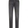 Bugatti Jeans, Straight Fit, Elastisch, Für Herren 283 DUNKELGRAU
