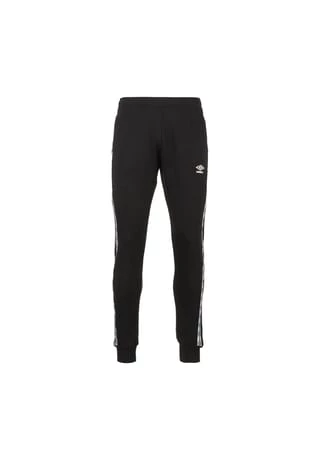 Umbro Taped Loopback Jogginghose Herren Schwarz/ Weiß 1 Umbro Taped Loopback Jogginghose Herren Schwarz/ Weiß