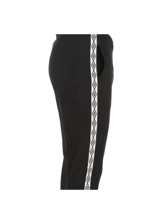 Umbro Taped Loopback Jogginghose Herren Schwarz/ Weiß 3 Umbro Taped Loopback Jogginghose Herren Schwarz/ Weiß – Bild 3