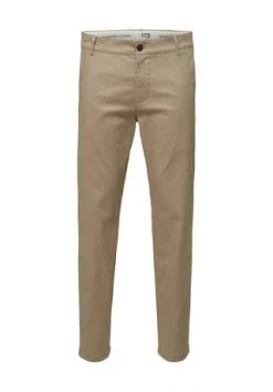 SELECTED Chinohose, Slim-Fit, Baumwollstretch, Für Herren 179112 CHINCHILLA