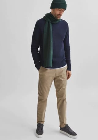 SELECTED Chinohose, Slim-Fit, Baumwollstretch, Für Herren 179112 CHINCHILLA 2 SELECTED Chinohose, Slim-Fit, Baumwollstretch, Für Herren 179112 CHINCHILLA – Bild 2