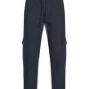 ORIGINALS By JACK & JONES Cargohose, Fischgrat, Für Herren Navy