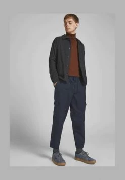ORIGINALS By JACK & JONES Cargohose, Fischgrat, Für Herren Navy 9 ORIGINALS By JACK & JONES Cargohose, Fischgrat, Für Herren Navy -Jacke Hose Verkäufe unnamed file 752