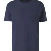S.Oliver Red Label T-Shirt, Baumwolle, Für Herren 5978 BLUE NIGHT