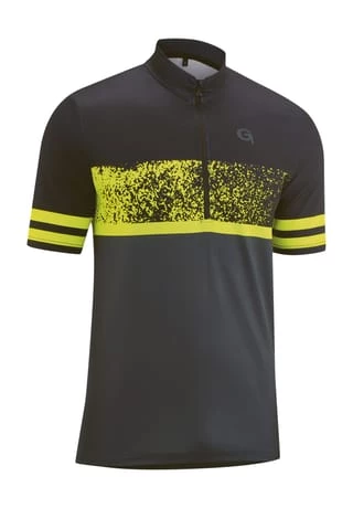 Gonso® Fahrradtrikot, Stehkragen, Tasche, Für Herren BLACK 1 Gonso® Fahrradtrikot, Stehkragen, Tasche, Für Herren BLACK