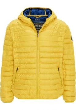 GLOBETROTTER Steppjacke, Uni, Kapuze, Reißverschluss, Eingrifftaschen, Für Herren 25362-LEMON -Jacke Hose Verkäufe unnamed file 837