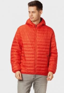 GLOBETROTTER Steppjacke, Uni, Kapuze, Reißverschluss, Eingrifftaschen, Für Herren 25364-DK.ORANGE -Jacke Hose Verkäufe unnamed file 840