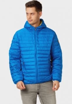 GLOBETROTTER Steppjacke, Uni, Kapuze, Reißverschluss, Eingrifftaschen, Für Herren 46285-ROYAL -Jacke Hose Verkäufe unnamed file 845