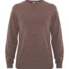 GALERIA Cashmere Pullover, Rundhals-Ausschnitt, Breite Rippabschlüsse, Für Herren 15 BRAUN