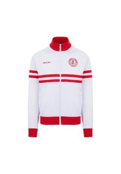 UNFAIRTM ATHLETICS DMWU Tracktop Jacke Herren Weiß/ Rot