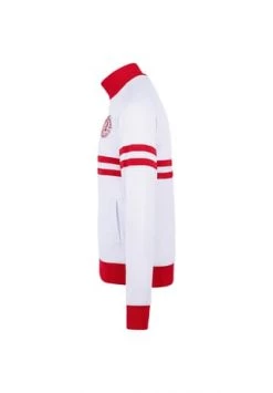 UNFAIRTM ATHLETICS DMWU Tracktop Jacke Herren Weiß/ Rot -Jacke Hose Verkäufe unnamed file 895