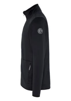 CHIEMSEE Sweatjacke, Stehkragen, Schnelltrocknend, Für Herren Schwarz -Jacke Hose Verkäufe unnamed file 899