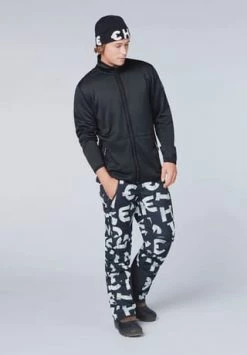 CHIEMSEE Sweatjacke, Stehkragen, Schnelltrocknend, Für Herren Schwarz -Jacke Hose Verkäufe unnamed file 902