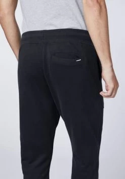 CHIEMSEE Herren Jogginghose - Sweat Pants, Baumwolle, Gummibund, Taschen, Logo, Lang Schwarz -Jacke Hose Verkäufe unnamed file 912