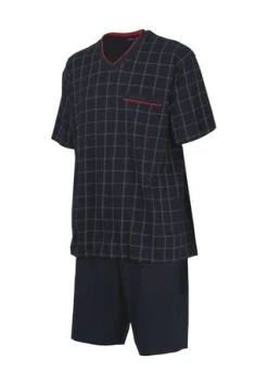 GÖTZBURG Schlafanzug, Kariert, Für Herren Blau -Jacke Hose Verkäufe unnamed file 925