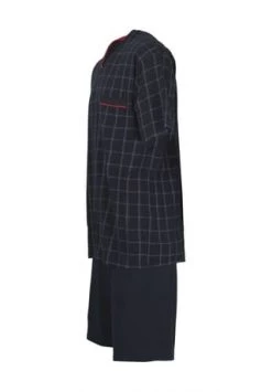 GÖTZBURG Schlafanzug, Kariert, Für Herren Blau -Jacke Hose Verkäufe unnamed file 927