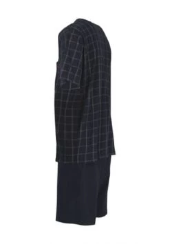 GÖTZBURG Schlafanzug, Kariert, Für Herren Blau -Jacke Hose Verkäufe unnamed file 934