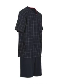 GÖTZBURG Schlafanzug, Kariert, Für Herren Blau -Jacke Hose Verkäufe unnamed file 936