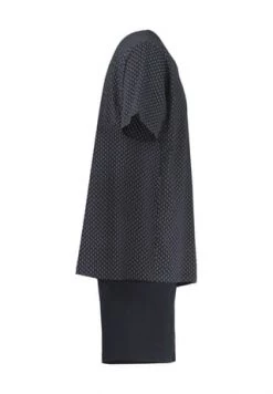 GÖTZBURG Schlafanzug, Grafik-Dessin, Knielang, Für Herren 7013 BLAU -Jacke Hose Verkäufe unnamed file 944