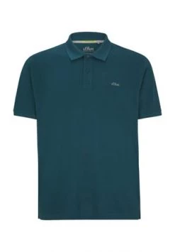 S.Oliver Red Label Poloshirt, Polokragen, Für Herren 7692 GREEN